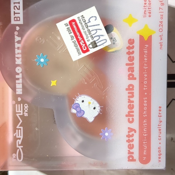 THE CREME SHOP (3) EYESHADOW, BRIGHTENING SETTING POWDER & BLUSH QUAD - Picture 5 of 6